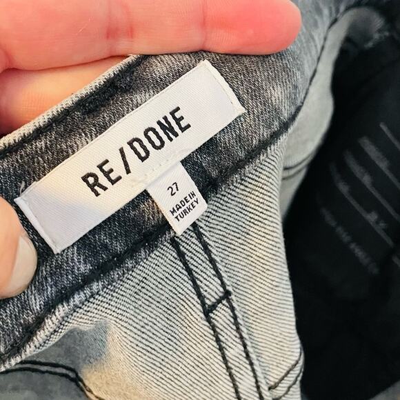 RE/DONE 90s High Rise Ankle Crop - Picture 6 of 7